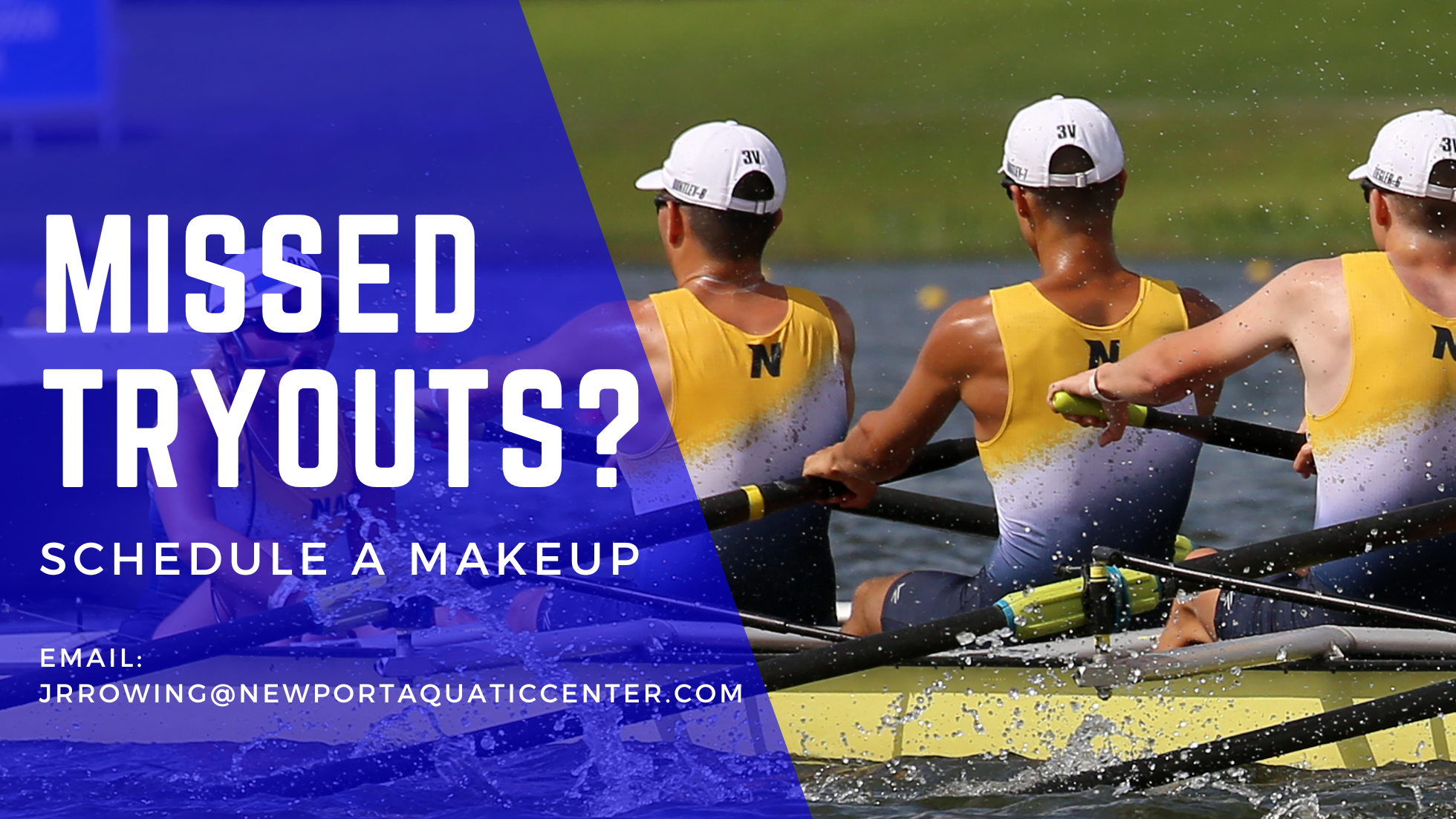 Missed Tryout for NAC competitive Junior Rowing Team
