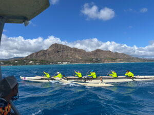 Hawaiian Kanaktion at Diamond Head