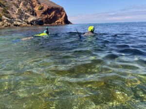 WAO Campers snorkeling