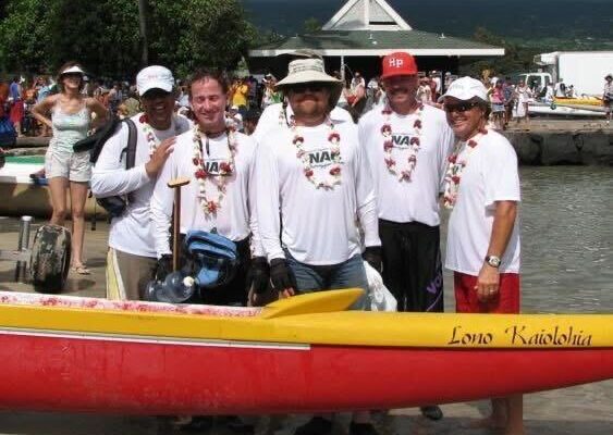 RJ and Team at Kona Race