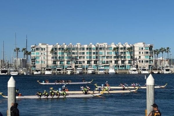 NAC Dragon Boat Team racing