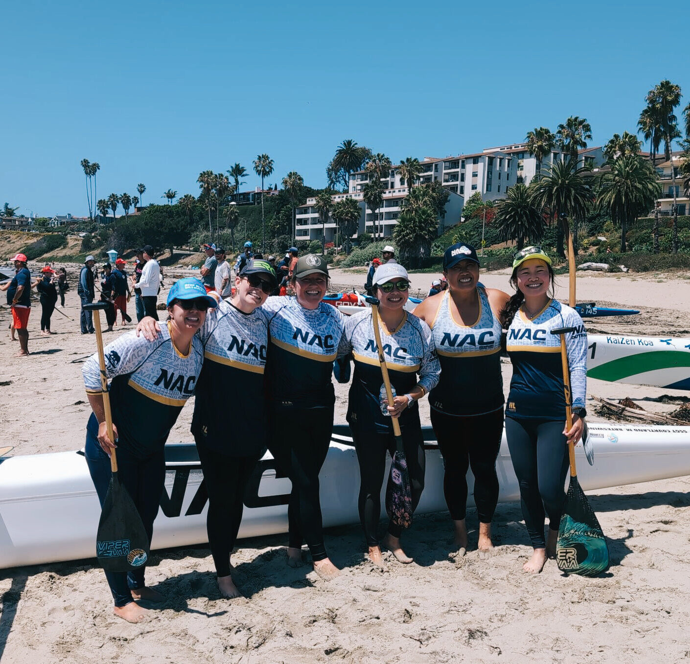 Crew after race
